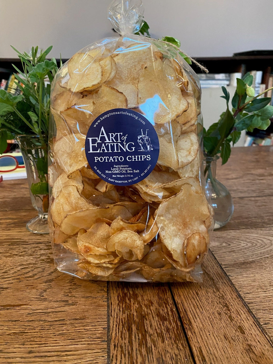 Our Famous Homemade Potato Chips with Sea Salt (Serves 10-12)