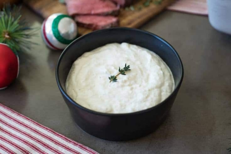 Horseradish Cream – Great on Beef or Salmon  GF (pint)