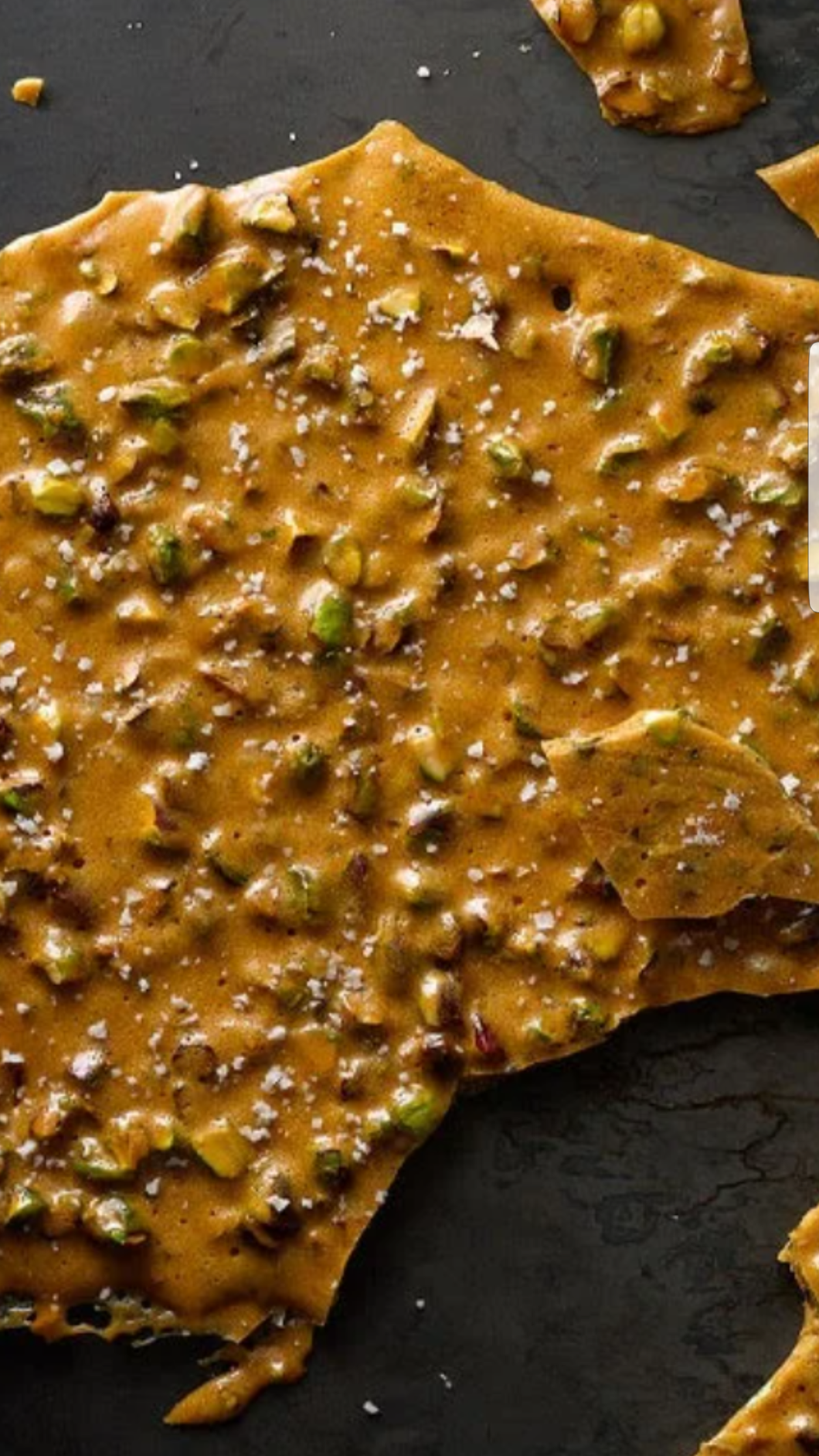 Sweet and Salty Pistachio Brittle (6oz)