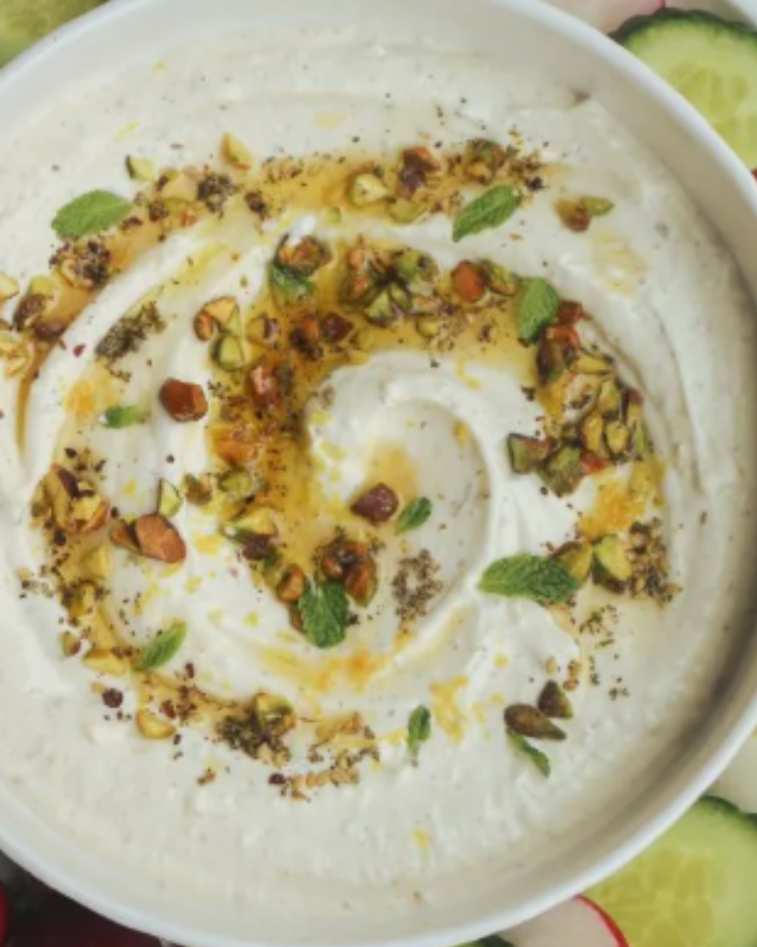 Whipped Bulgarian Feta with Castelvetrano Olives and Herbs (pint)