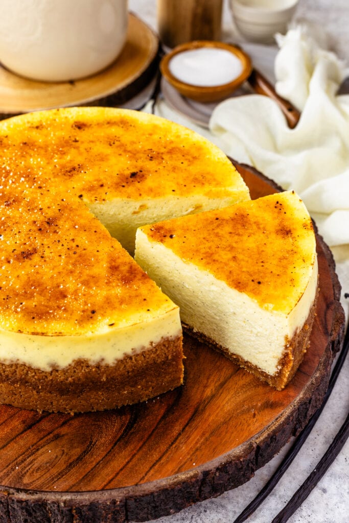 Creamy Cheesecake Crème Brûlée (Serves 10-12)