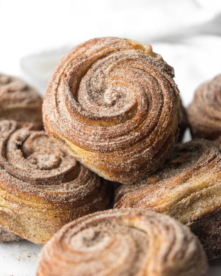 Chai Spiced Cinnamon Crunchy Cruffin (1/2 dozen)