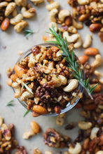 Load image into Gallery viewer, Organic Mixed Spiced Nuts - Sugar and Spice or Rosemary Walnut · GF (1/2 pint)
