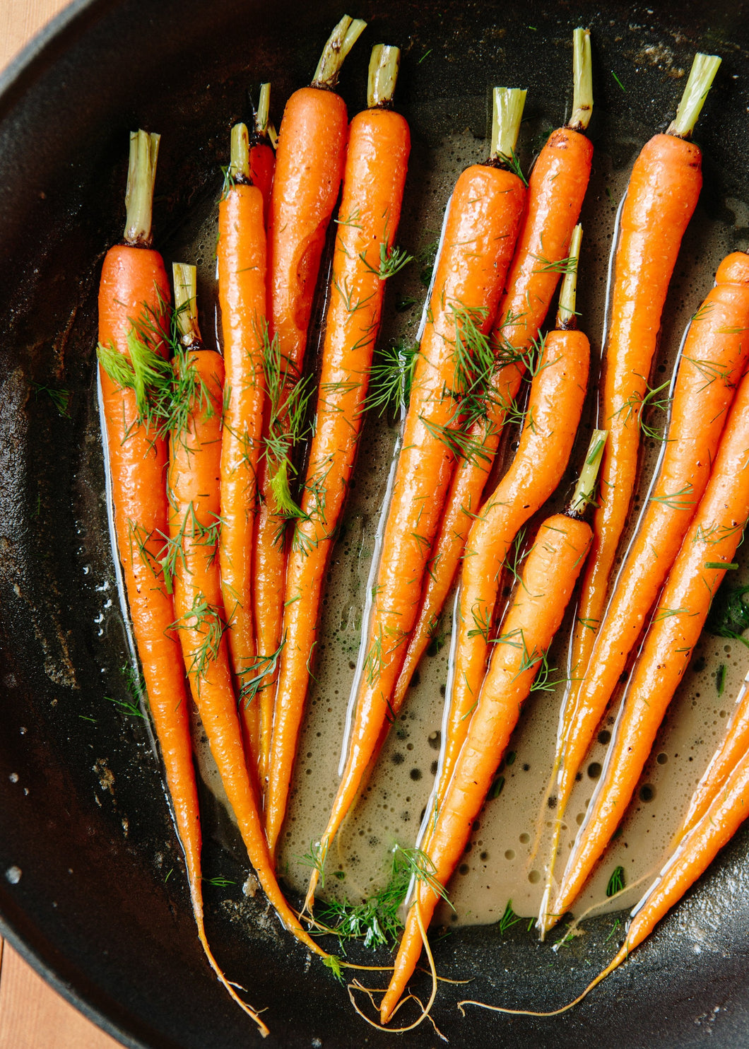 Honey Glazed Baby Carrots with Dill (quart)