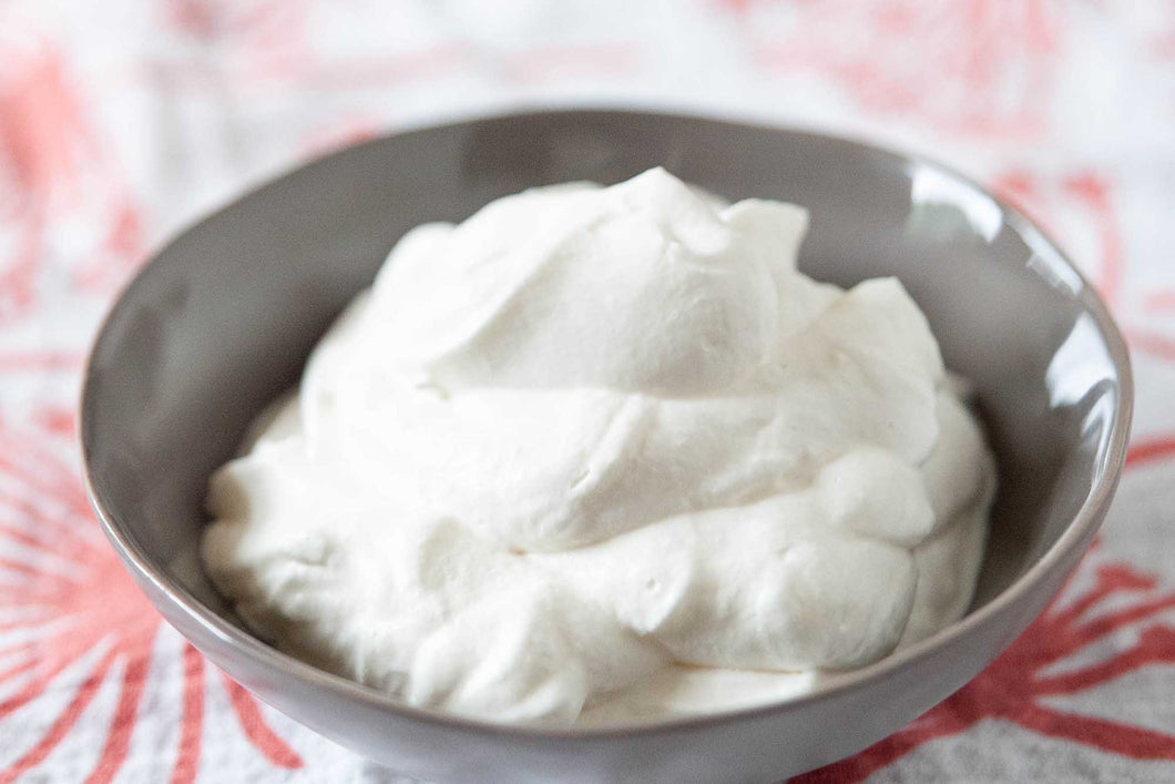 Freshly Whipped Vanilla Scented Whipped Cream (quart)