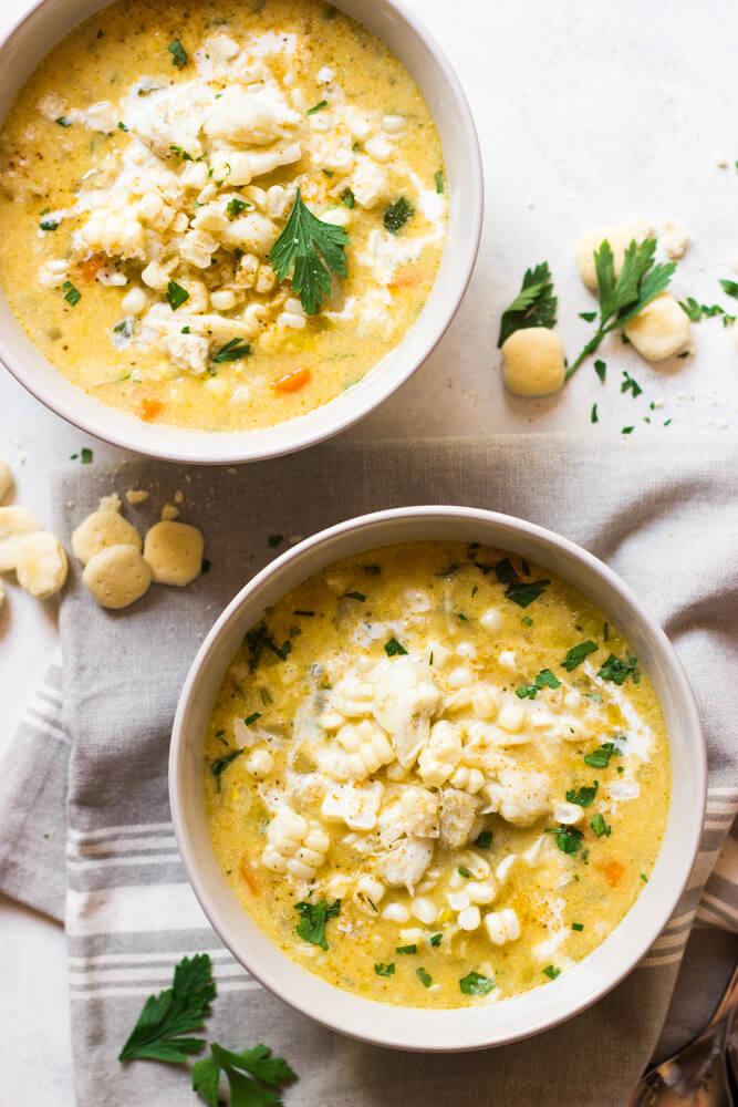 Corn & Lobster Chowder • Studded with Lobster Meat (quart)